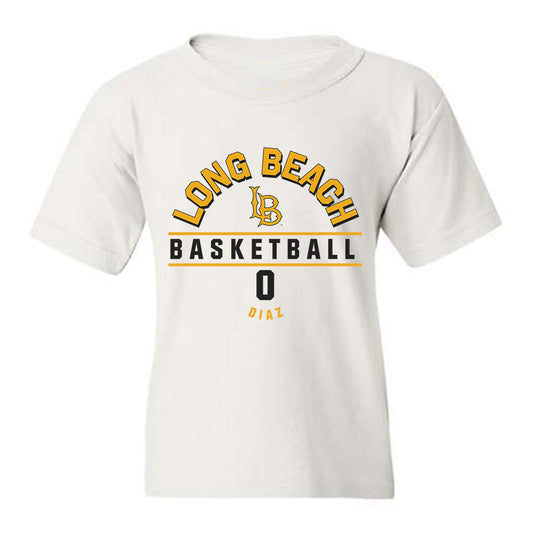 LBSU - NCAA Men's Basketball : Rob Diaz - Classic Fashion Shersey Youth T-Shirt-0