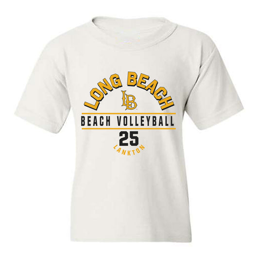LBSU - NCAA Beach Volleyball : Nicole Lankton - Classic Fashion Shersey Youth T-Shirt-0