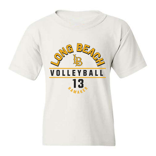 LBSU - NCAA Women's Volleyball : Sidney Hamaker - Classic Fashion Shersey Youth T-Shirt-0