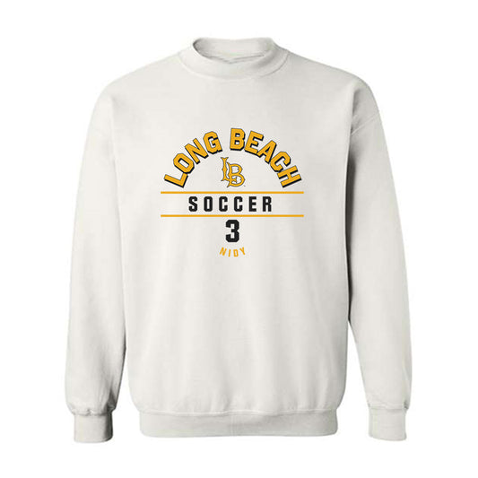 LBSU - NCAA Women's Soccer : Logan Nidy - Classic Fashion Shersey Crewneck Sweatshirt-0