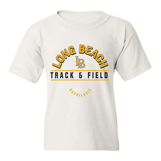LBSU - NCAA Women's Track & Field : Abigail Gavrilovic - Classic Fashion Shersey Youth T-Shirt-0