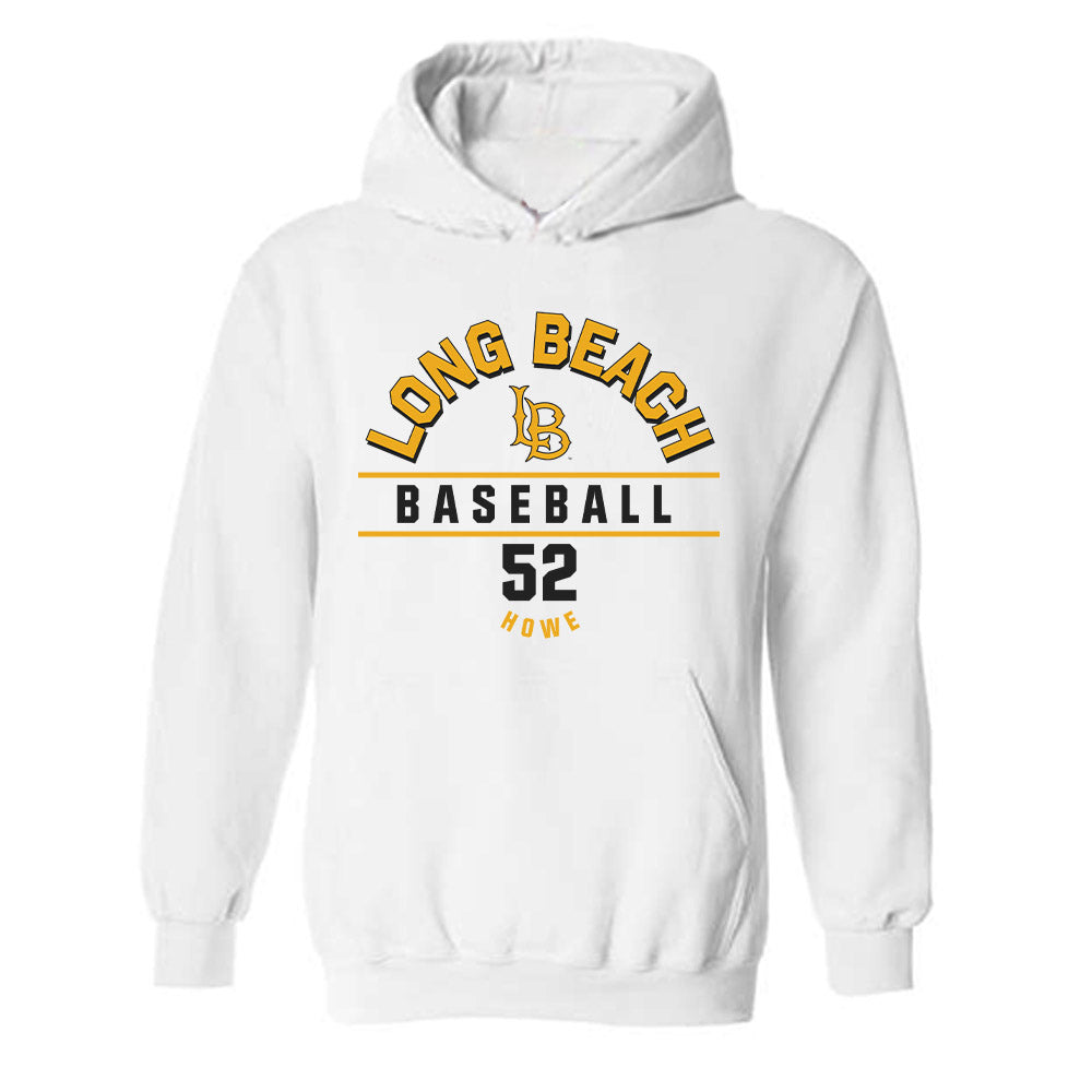 LBSU - NCAA Baseball : Luke Howe - Classic Fashion Shersey Hooded Sweatshirt-0
