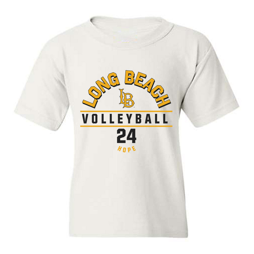 LBSU - NCAA Women's Volleyball : Reagan Hope - Classic Fashion Shersey Youth T-Shirt-0