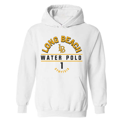 LBSU - NCAA Women's Water Polo : Polina Synytsia - Classic Fashion Shersey Hooded Sweatshirt-0