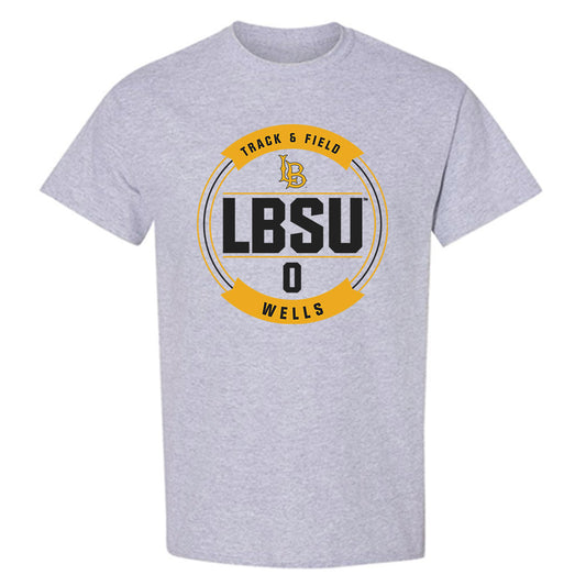 LBSU - NCAA Men's Track & Field : Jaylon Wells - Classic Fashion Shersey T-Shirt
