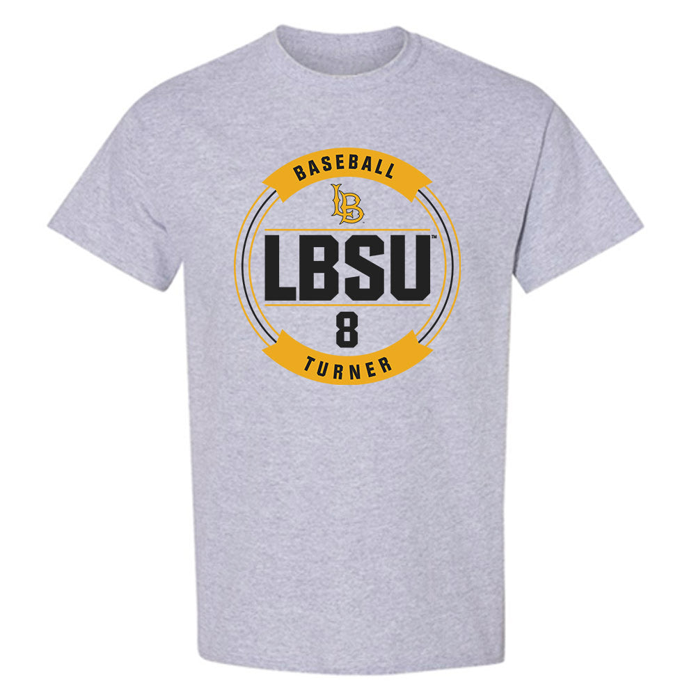 LBSU - NCAA Baseball : Murchael Turner - Classic Fashion Shersey T-Shirt-0