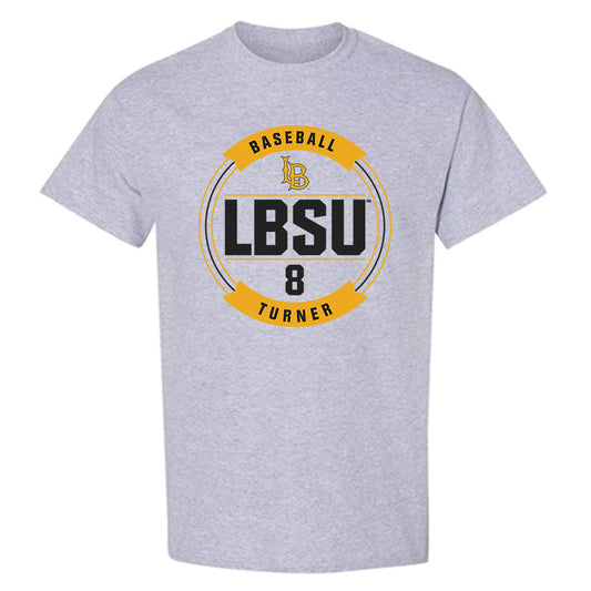 LBSU - NCAA Baseball : Murchael Turner - Classic Fashion Shersey T-Shirt-0