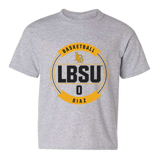 LBSU - NCAA Men's Basketball : Rob Diaz - Classic Fashion Shersey Youth T-Shirt-0