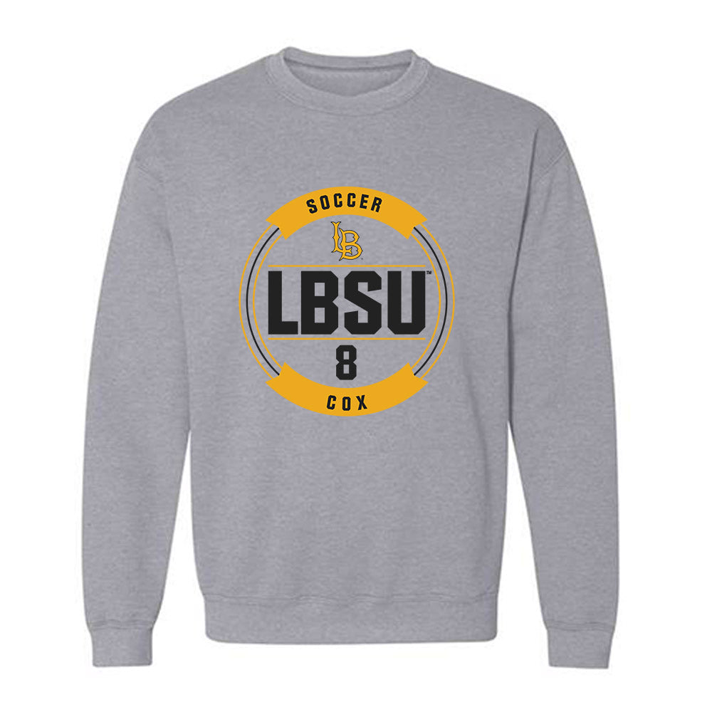 LBSU - NCAA Women's Soccer : Cherrie Cox - Classic Fashion Shersey Crewneck Sweatshirt-0