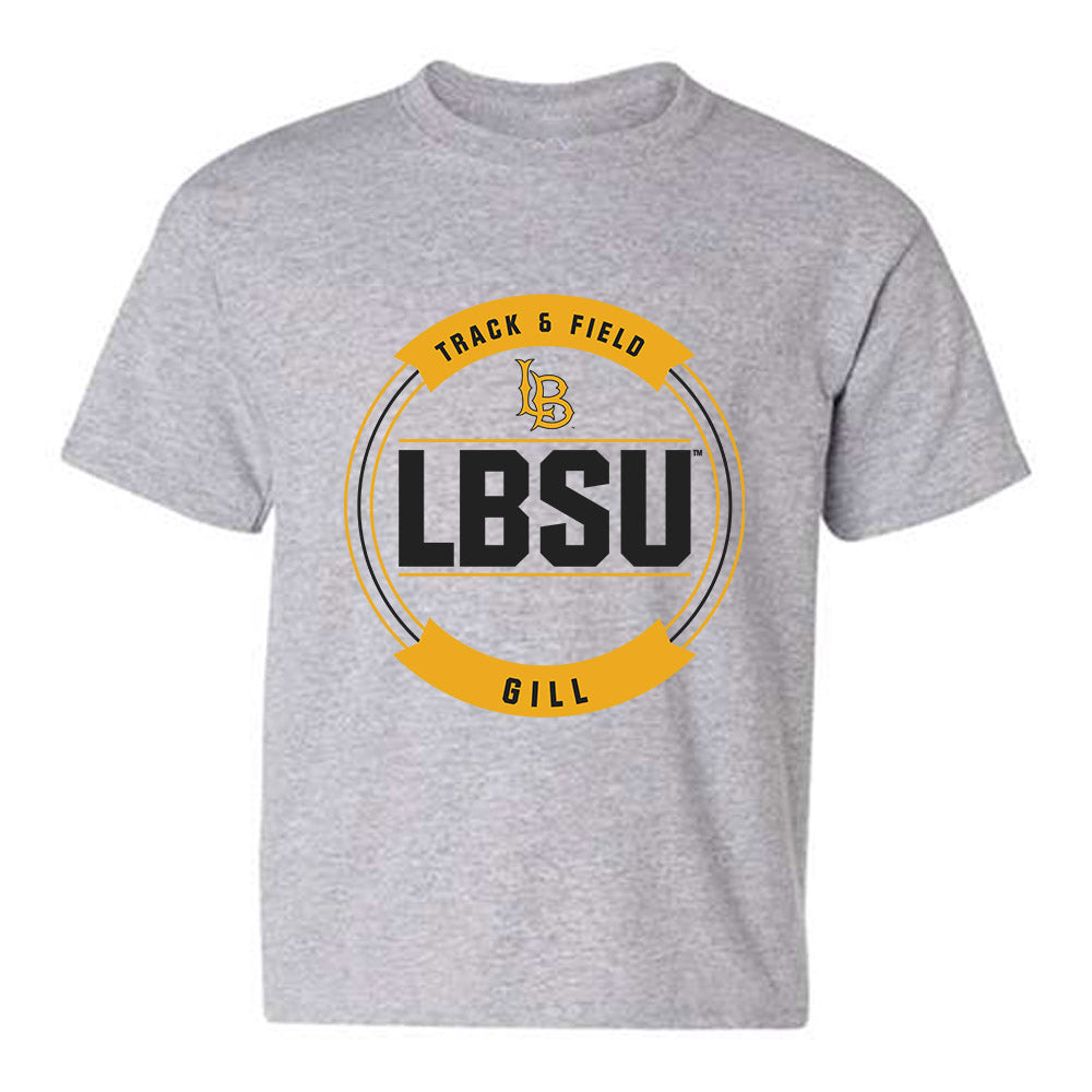 LBSU - NCAA Men's Track & Field : Cameron Gill - Classic Fashion Shersey Youth T-Shirt-0