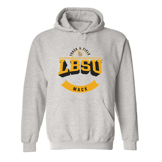 LBSU - NCAA Women's Track & Field : Zamaria Mack - Classic Fashion Shersey Hooded Sweatshirt-0