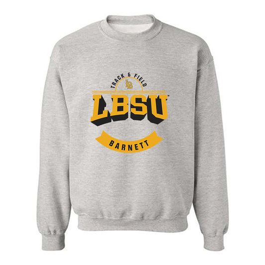 LBSU - NCAA Women's Track & Field : Trinity Barnett - Classic Fashion Shersey Crewneck Sweatshirt-0