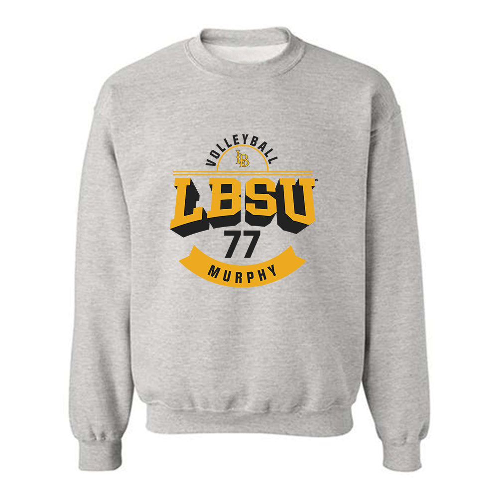 LBSU - NCAA Women's Volleyball : Kendal Murphy - Classic Fashion Shersey Crewneck Sweatshirt-0
