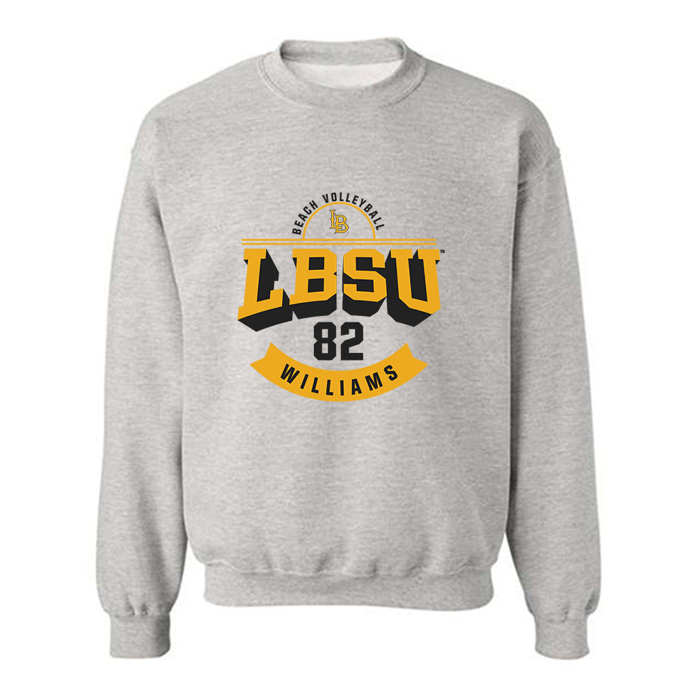 LBSU - NCAA Beach Volleyball : Addison Williams - Classic Fashion Shersey Crewneck Sweatshirt-0