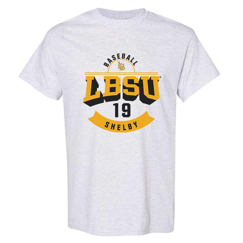 LBSU - NCAA Baseball : Hogan Shelby - Classic Fashion Shersey T-Shirt-0