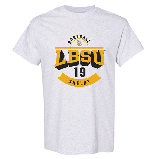 LBSU - NCAA Baseball : Hogan Shelby - Classic Fashion Shersey T-Shirt-0