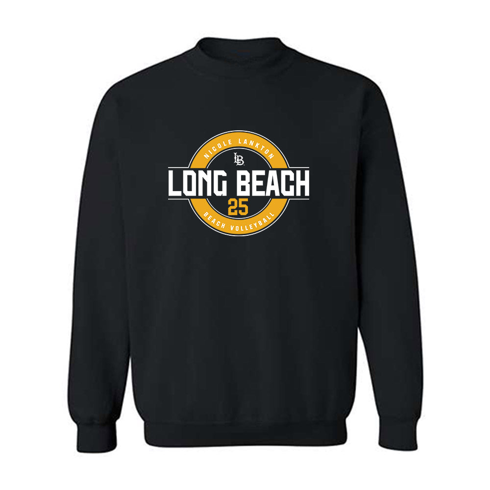 LBSU - NCAA Beach Volleyball : Nicole Lankton - Classic Fashion Shersey Crewneck Sweatshirt-0