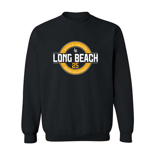 LBSU - NCAA Beach Volleyball : Nicole Lankton - Classic Fashion Shersey Crewneck Sweatshirt-0