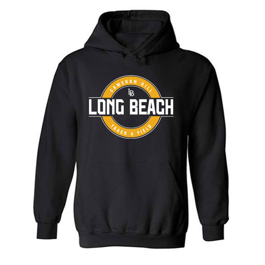 LBSU - NCAA Men's Track & Field : Cameron Gill - Classic Fashion Shersey Hooded Sweatshirt-0