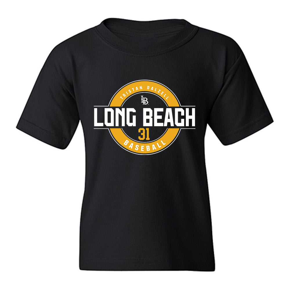 LBSU - NCAA Baseball : Tristan Dalzell - Classic Fashion Shersey Youth T-Shirt-0