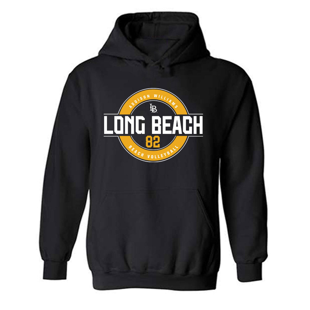 LBSU - NCAA Beach Volleyball : Addison Williams - Classic Fashion Shersey Hooded Sweatshirt-0