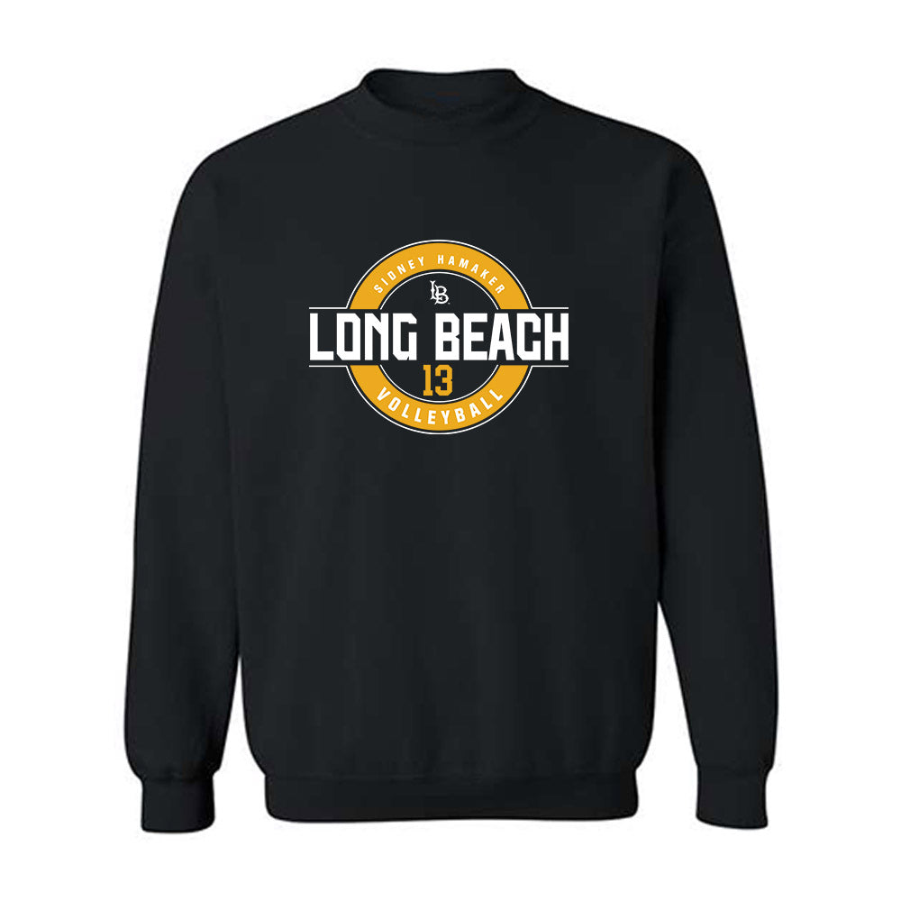 LBSU - NCAA Women's Volleyball : Sidney Hamaker - Classic Fashion Shersey Crewneck Sweatshirt-0