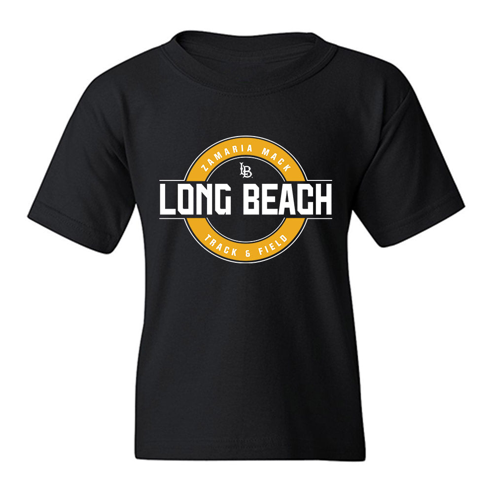 LBSU - NCAA Women's Track & Field : Zamaria Mack - Classic Fashion Shersey Youth T-Shirt-0