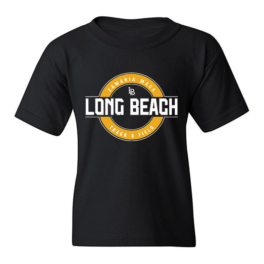 LBSU - NCAA Women's Track & Field : Zamaria Mack - Classic Fashion Shersey Youth T-Shirt-0