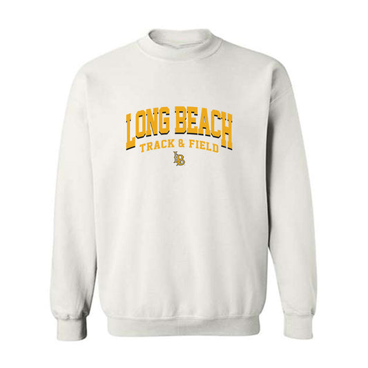 LBSU - NCAA Women's Track & Field : Zamaria Mack - Classic Shersey Crewneck Sweatshirt-0