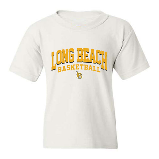 LBSU - NCAA Men's Basketball : Leopold Levillain - Classic Shersey Youth T-Shirt-0