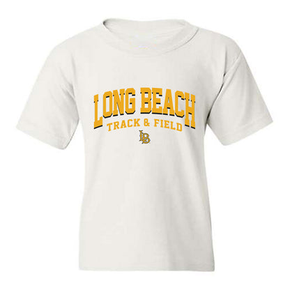 LBSU - NCAA Women's Track & Field : Ndiah Hall - Classic Shersey Youth T-Shirt-0