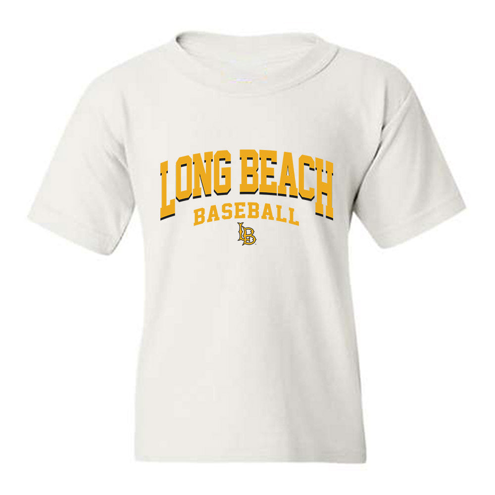 LBSU - NCAA Baseball : Murchael Turner - Classic Shersey Youth T-Shirt-0