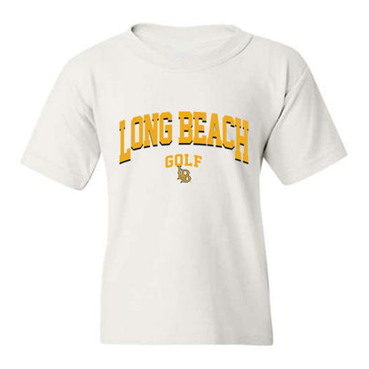 LBSU - NCAA Women's Golf : Chloe Park - Classic Shersey Youth T-Shirt-0