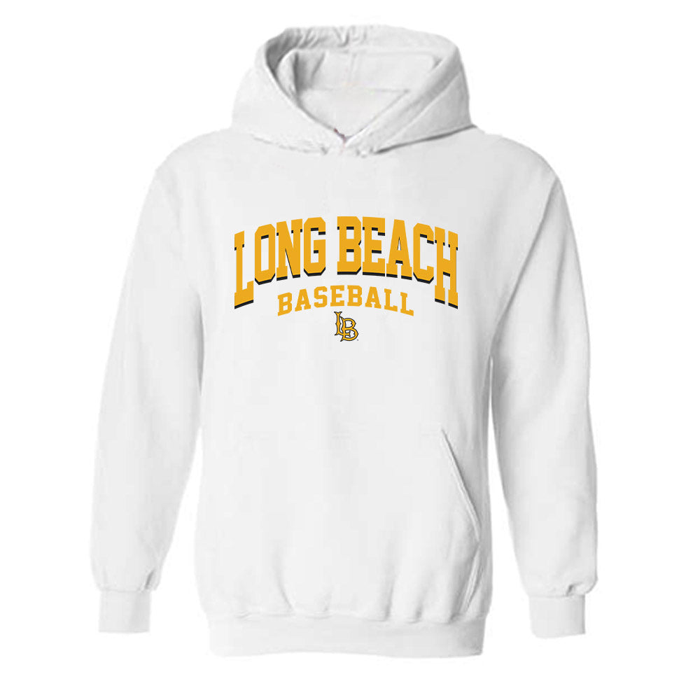 LBSU - NCAA Baseball : Luke Howe - Classic Shersey Hooded Sweatshirt-0