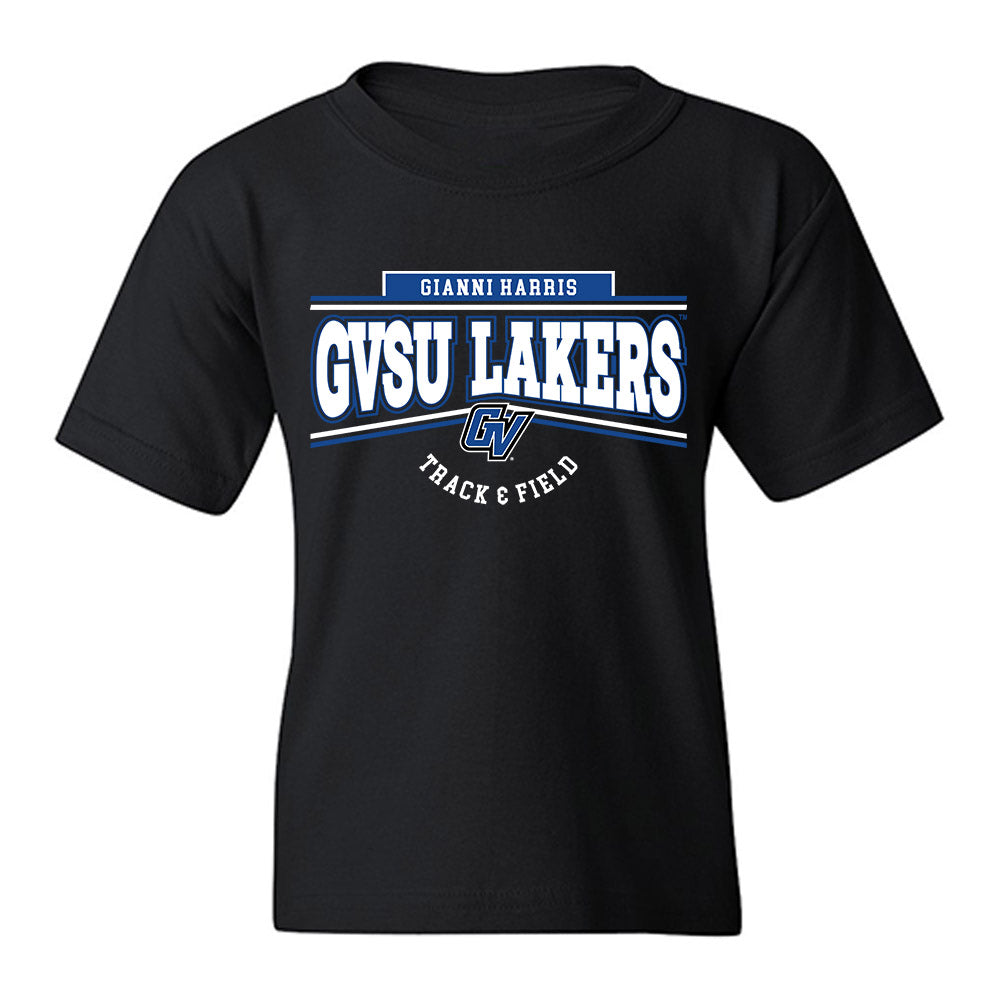 Grand Valley - NCAA Women's Track & Field : Gianni Harris - Classic Fashion Shersey Youth T-Shirt-0