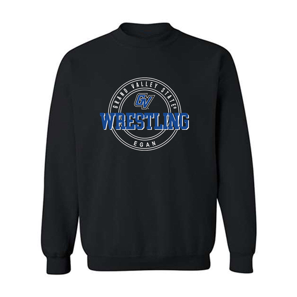 Grand Valley - NCAA Wrestling : Luke Egan - Classic Fashion Shersey Crewneck Sweatshirt-0