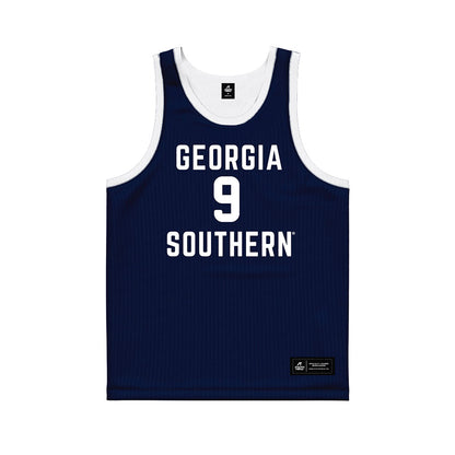 Georgia Southern - NCAA Men's Basketball : Jefferson Koulibaly - Blue Basketball Jersey-0