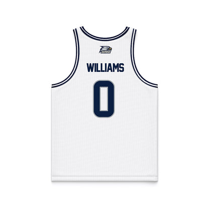 Georgia Southern - NCAA Men's Basketball : Jayden Williams - White Basketball Jersey-1