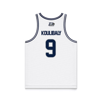 Georgia Southern - NCAA Men's Basketball : Jefferson Koulibaly - White Basketball Jersey-1