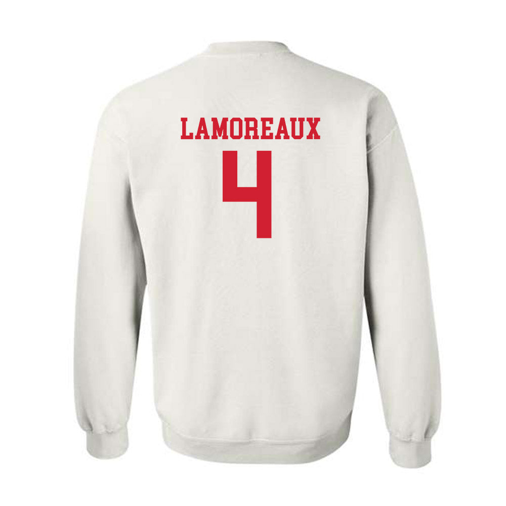 Fairfield - NCAA Women's Basketball : Kaety Lamoreaux - Classic Shersey Crewneck Sweatshirt-1