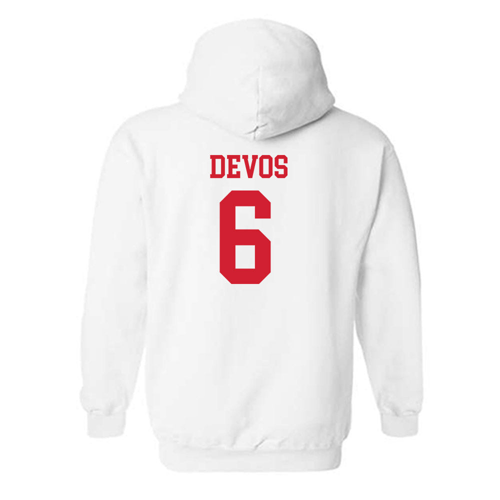 Fairfield - NCAA Women's Soccer : Taylor deVos - Classic Shersey Hooded Sweatshirt-1