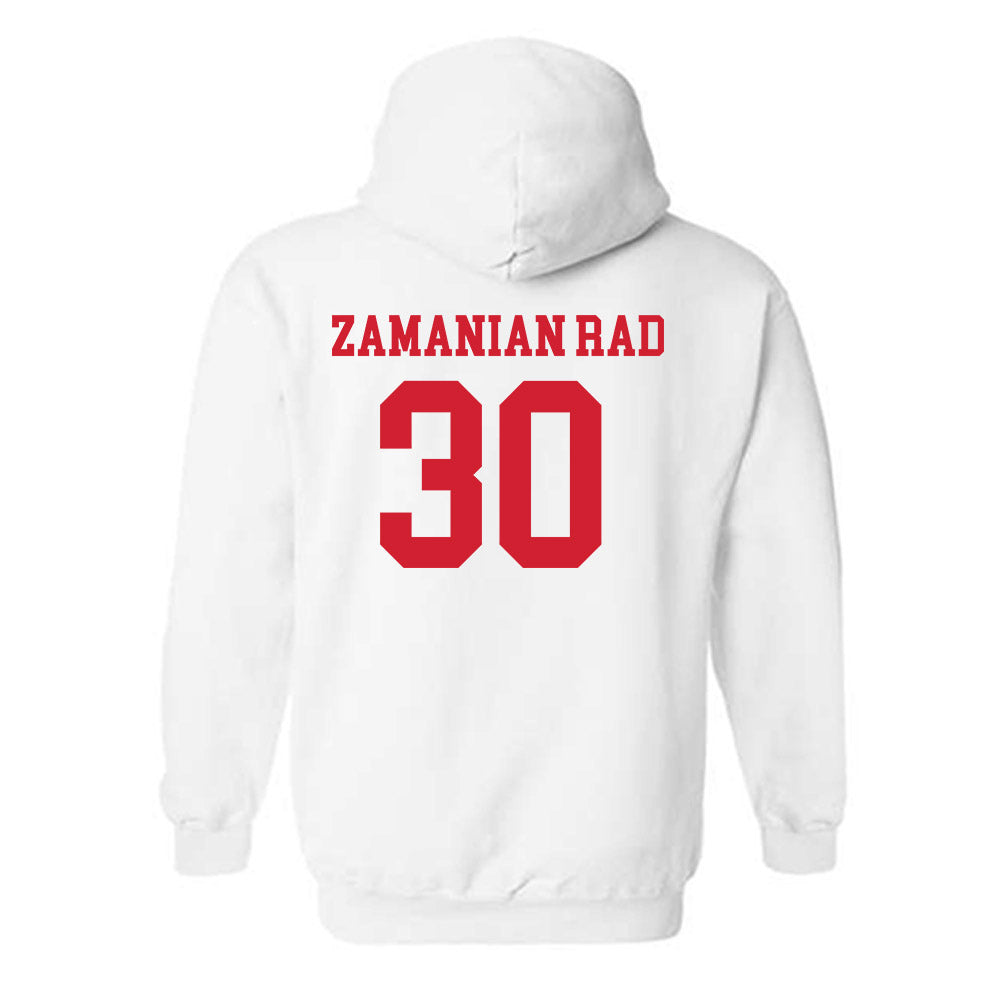 Fairfield - NCAA Men's Soccer : Shayan Zamanian Rad - Classic Shersey Hooded Sweatshirt-1