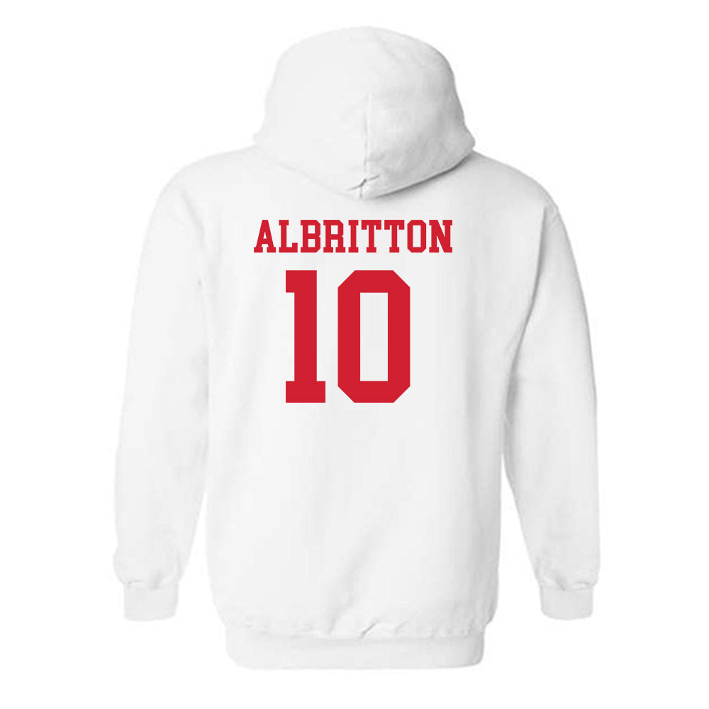 Fairfield - NCAA Men's Soccer : Sean Albritton - Classic Shersey Hooded Sweatshirt-1
