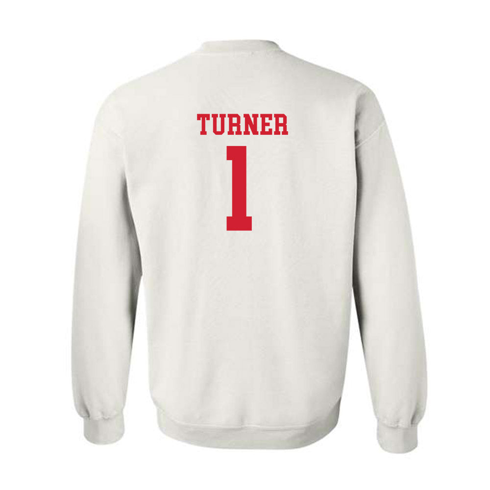 Fairfield - NCAA Men's Basketball : Deuce Turner - Classic Shersey Crewneck Sweatshirt-1