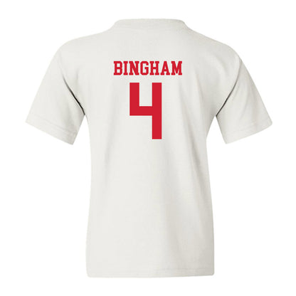 Fairfield - NCAA Women's Soccer : Bella Bingham - Classic Shersey Youth T-Shirt-1