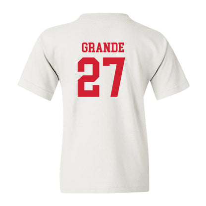 Fairfield - NCAA Baseball : Carter Grande - Classic Shersey Youth T-Shirt-1