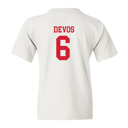 Fairfield - NCAA Women's Soccer : Taylor deVos - Classic Shersey Youth T-Shirt-1