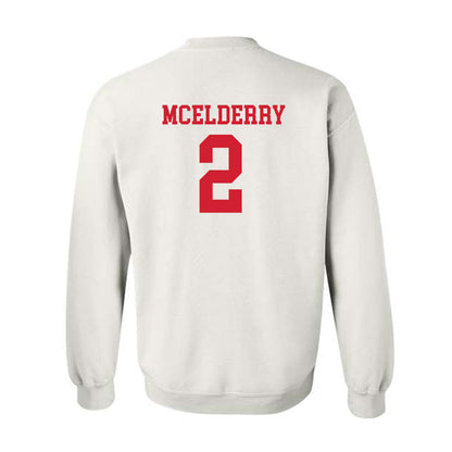 Fairfield - NCAA Men's Soccer : Liam McElderry - Classic Shersey Crewneck Sweatshirt-1