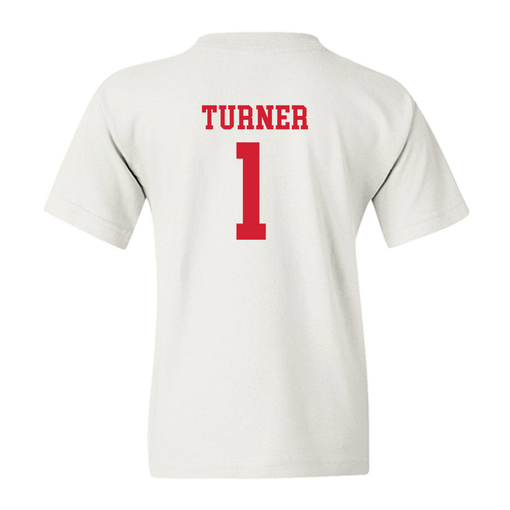 Fairfield - NCAA Men's Basketball : Deuce Turner - Classic Shersey Youth T-Shirt-1