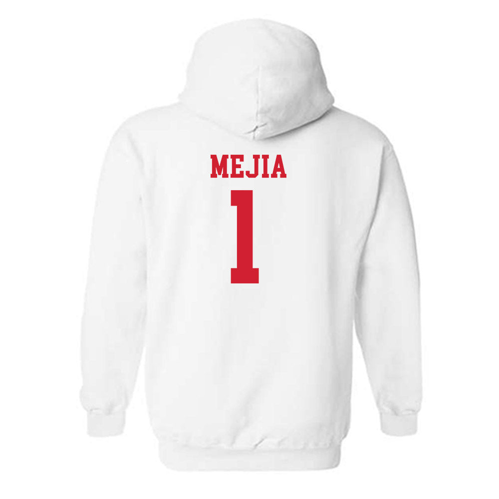 Fairfield - NCAA Men's Basketball : Eric Mejia - Classic Shersey Hooded Sweatshirt-1